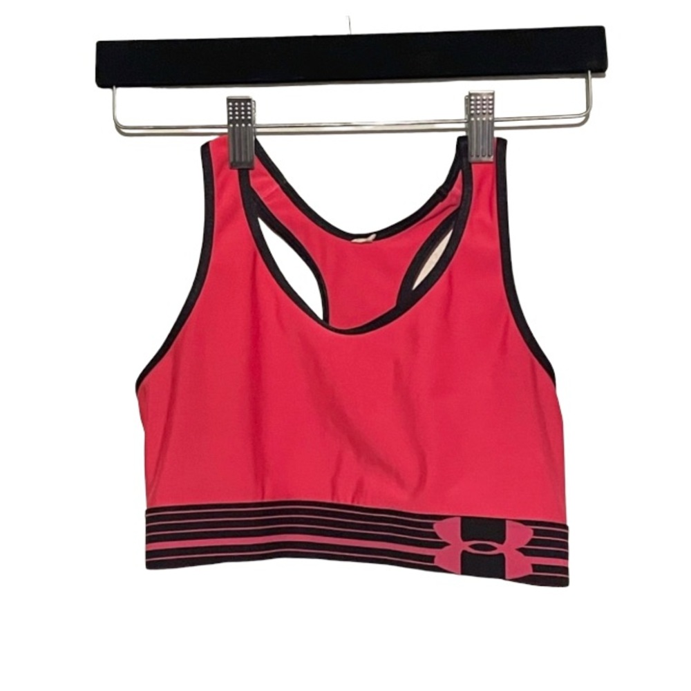Hot Pink Under Armour Sports Bra